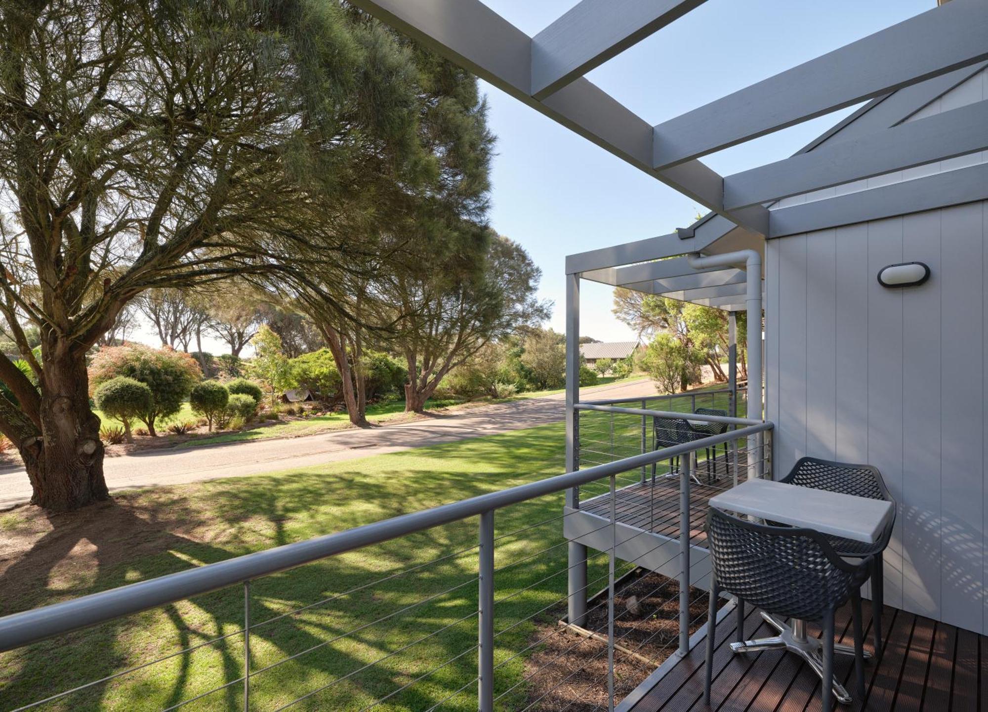 Racv Cape Schanck Resort Room photo A view of the grounds from a guest room at the hotel